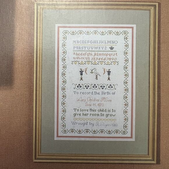 Vintage Classic 18th Century Sampler Lords Prayer Cross Stitch Patterns - Picture 5 of 7